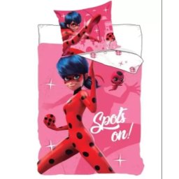 Miraculous: Set lenjerie de pat în două piese - 140 x 200