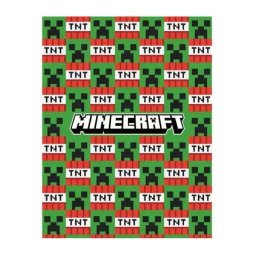 Minecraft: Cuvertură - 130 x 170 cm