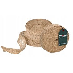 Panglică iută 3,5 cm rolă 20 m set de 3 buc.
