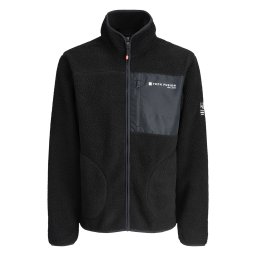 JACK & JONES Geacă Jjalpes Teddy 12284827 19-3911 TCX black beauty