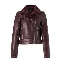 VERO MODA Geacă Vmhailey Shorted 10250405 19-2118 TCX winetasting