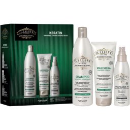 Alfaparf Milano Il Salone Milano Keratin kit set cadou pentru par deteriorat
