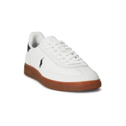 Polo Ralph Lauren Sneaker low 'BEDFORD' gri deschis / negru / alb