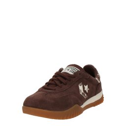 CONVERSE Sneaker low 'RUN STAR' maro închis / alb