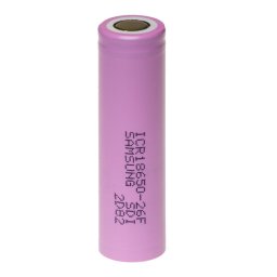 Acumulator Li-Ion Samsung 2600 mAh 18650 ICR18650-26F