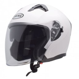 Casca moto semi-integrala Jk528, culoare alb, marime XL
