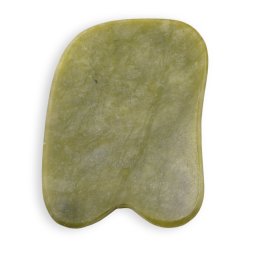 Piatra Gua Sha din Jad pentru masaj - 8,5cm
