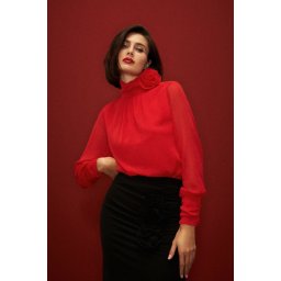 Marisse Women's Shirt Z-Ko-4548 Red