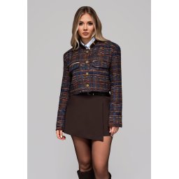 Edoti Women's short chanel jacket OW-BLZB-0102 v2