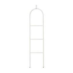 Suport multifunctional pentru haine Brabantia Linn 1008928, 3 tije, Parte ovala pentru sacou, Rezistent la coroziune, Alb