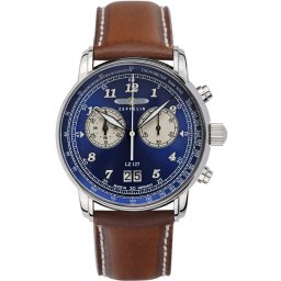 Zeppelin Zeppelin 8684-3 Mens Watch LZ127 Graf Zeppelin Chronograph 40mm 5ATM 8684-3