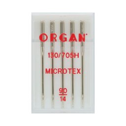 5 ace de cusut casnice Microtex Organ cu finete acului intre 60-90
