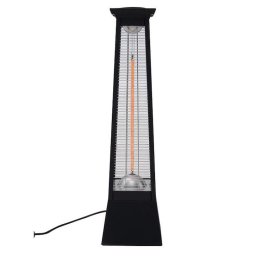 Incalzitor electric vertical cu baza putere maxim 2000 W, doua trepte de putere 1000/2000W, lampa fibra de carbon
