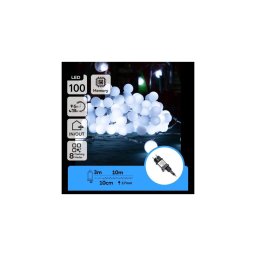 Aigostar - Ghirlandă LED decorativă de exterior 100xLED/3,6W/230V/8 funcții 10m IP44 alb rece