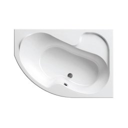 Ravak CV01000000 - Cadă de colț ROSA 140x105 cm acrilic/albă