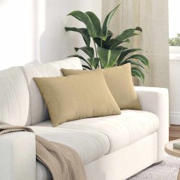 Perne pentru canapea 2 pcs Gri Verde 60 x 40 cm GartenMobel Dekor