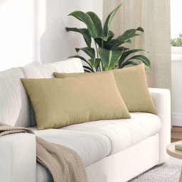 Perne pentru canapea 2 pcs Gri Verde 80 x 40 cm GartenMobel Dekor