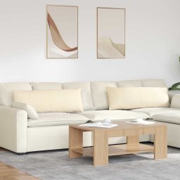 Perne pentru canapea 2 pcs Crem 120 x 40 cm GartenMobel Dekor