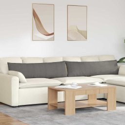 Perne pentru canapea 2 pcs Gri deschis 145 x 40 cm GartenMobel Dekor