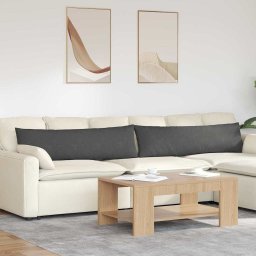 Perne pentru canapea 2 pcs Gri închis 145 x 40 cm GartenMobel Dekor