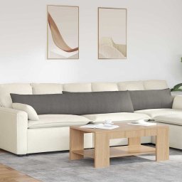 Perne pentru canapea 2 pcs Gri deschis 200 x 40 cm GartenMobel Dekor