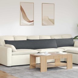 Perne pentru canapea 2 pcs Gri închis 200 x 40 cm GartenMobel Dekor
