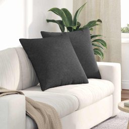 Perne pentru canapea 2 pcs Gri închis 60 x 60 cm GartenMobel Dekor