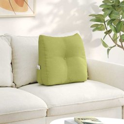 Perna pentru spate Verde deschis 45 x 24 x 50 cm tesatura GartenMobel Dekor