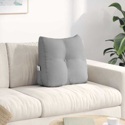 Perna pentru spate Gri nori 45 x 24 x 50 cm tesatura GartenMobel Dekor