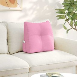 Perna pentru spate Roz 45 x 24 x 50 cm tesatura GartenMobel Dekor