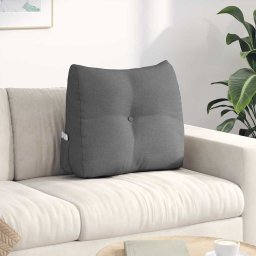 Perna pentru spate Gri închis 60 x 24 x 50 cm tesatura GartenMobel Dekor