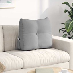 Perna pentru spate Gri nori 60 x 24 x 50 cm tesatura GartenMobel Dekor