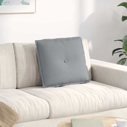 Perna pentru spate Gri deschis 50 x 19 x 45 cm tesatura GartenMobel Dekor