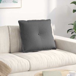 Perna pentru spate Gri închis 200 x 19 x 50 cm tesatura GartenMobel Dekor
