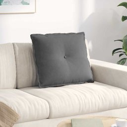 Perna pentru spate Gri închis 60 x 50 cm GartenMobel Dekor