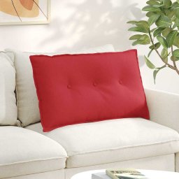 Perna pentru spate Rosu 200 x 19 x 50 cm tesatura GartenMobel Dekor