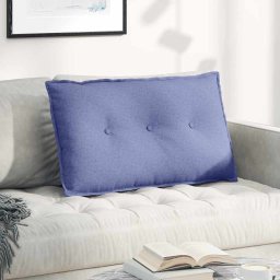 Perna pentru spate Albastru Jeans 200 x 19 x 50 cm tesatura GartenMobel Dekor