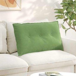 Perna pentru spate Verde deschis 80 x 50 cm GartenMobel Dekor