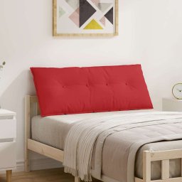 Perna pentru spate Rosu 120 x 19 x 50 cm tesatura GartenMobel Dekor
