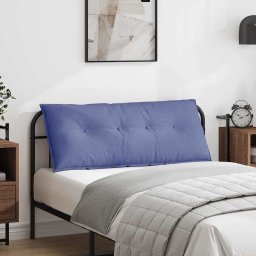 Perna pentru spate Albastru Jeans 120 x 19 x 50 cm tesatura GartenMobel Dekor