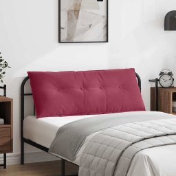 Perna pentru spate Rosu Vin 120 x 50 cm Tesatura din corduroy GartenMobel Dekor