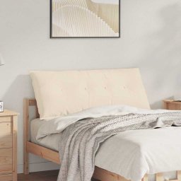 Perna pentru spate Bej 120 x 50 cm Tesatura din microfibra GartenMobel Dekor