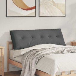 Perna pentru spate Gri închis 140 x 19 x 50 cm tesatura GartenMobel Dekor