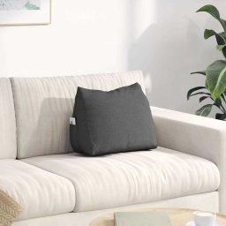 Perna pentru spate Gri închis 45 x 20 x 35 cm tesatura GartenMobel Dekor