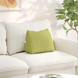 Perna pentru spate Verde deschis 45 x 20 x 35 cm tesatura GartenMobel Dekor
