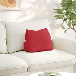 Perna pentru spate Rosu 45 x 20 x 35 cm tesatura GartenMobel Dekor