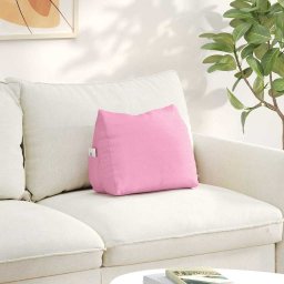 Perna pentru spate Roz 45 x 20 x 35 cm tesatura GartenMobel Dekor