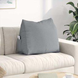 Perna pentru spate Gri deschis 60 x 20 x 50 cm tesatura GartenMobel Dekor
