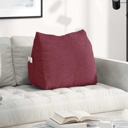 Perna pentru spate Rosu Vin 60 x 20 x 50 cm tesatura GartenMobel Dekor