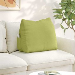 Perna pentru spate Verde deschis 60 x 20 x 50 cm tesatura GartenMobel Dekor